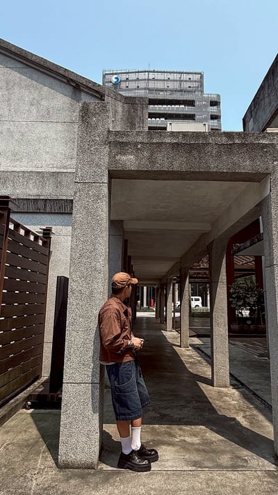 金屬消防釦飾短版夾克5