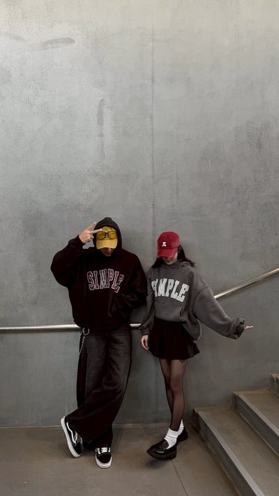 SIMPLE短寬帽TEE12