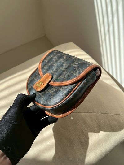 Celine凱旋門馬鞍包4