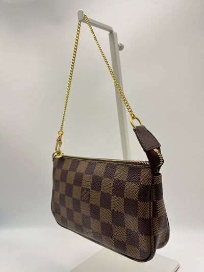 Louis Vuitton棋盤格迷你麻將包8