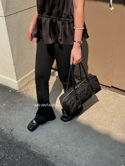 Prada尼龍長柄包4