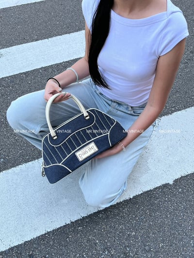 Dior牛仔手提包1