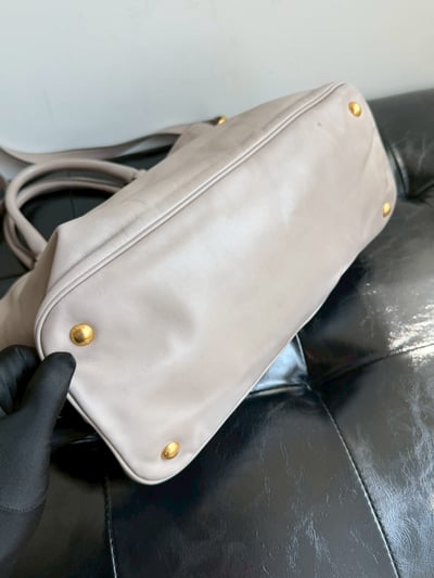 Prada托特包(藕粉色)7