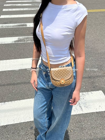 Celine迷你半月包1