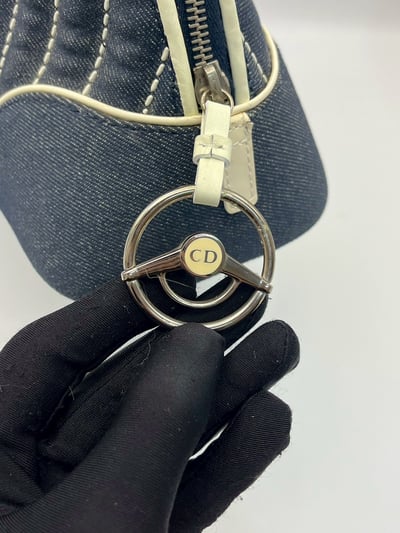 Dior牛仔手提包12