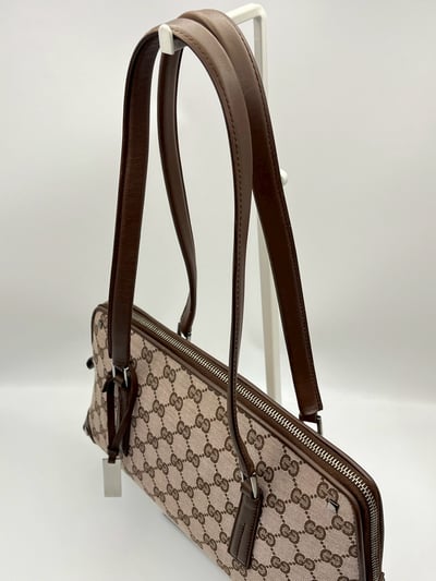 Gucci老花單肩包7