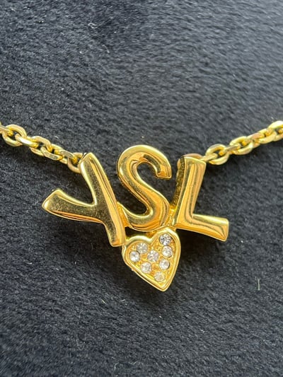 YSL帶鑽項鍊5