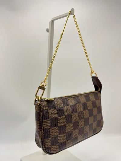 Louis Vuitton棋盤格迷你麻將包9