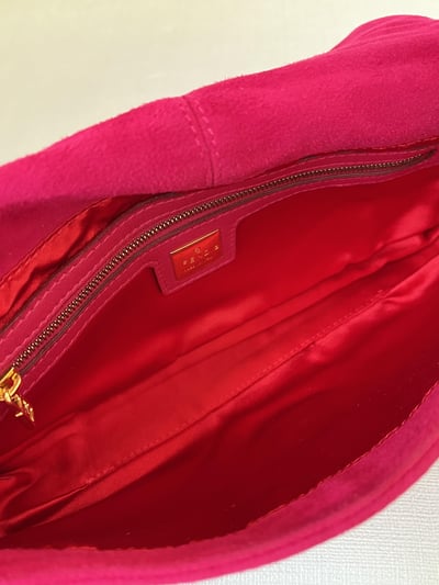 Fendi絨布法棍(桃粉色）21