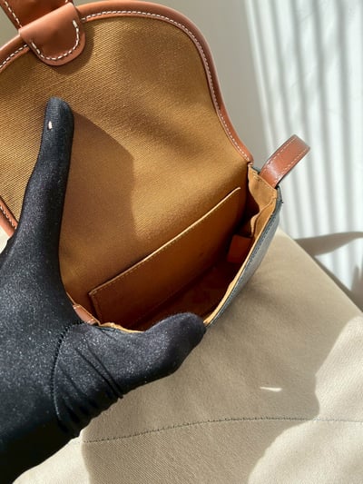 Celine凱旋門馬鞍包9