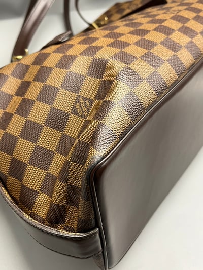 Louis vuitton棋盤格手提包16