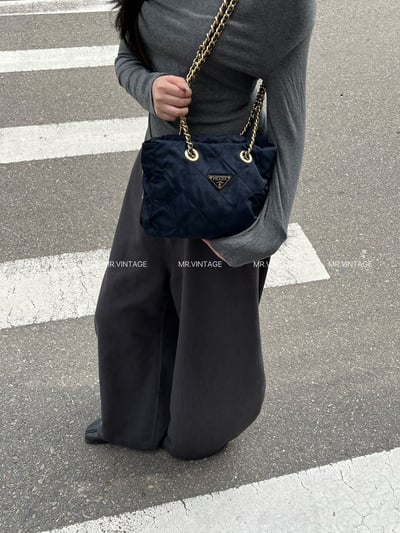 Prada忍者包(深藍色)1