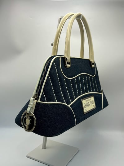 Dior牛仔手提包4