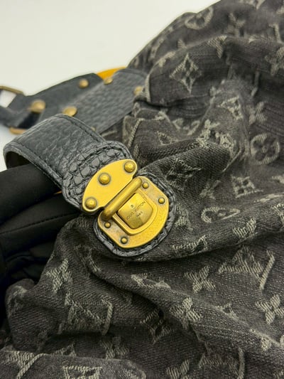 Louis Vuitton丹寧托特包4