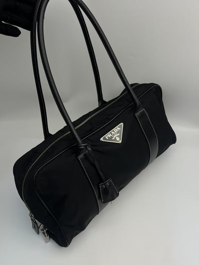 Prada尼龍長柄包5