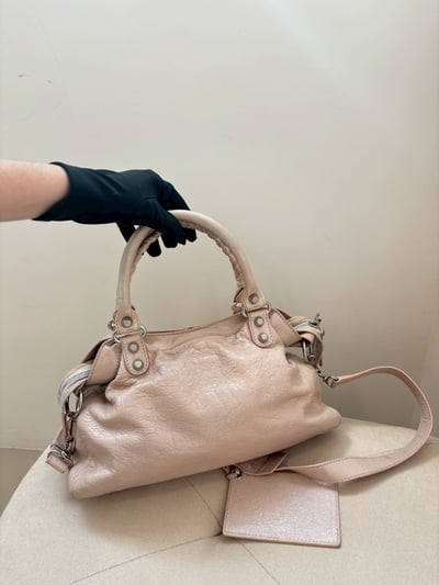 Balenciaga 機車包/寶寶粉9