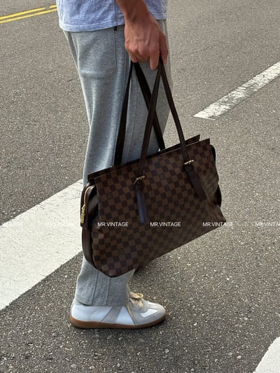 Louis vuitton棋盤格手提包3