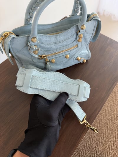 Balenciaga 迷你機車包10