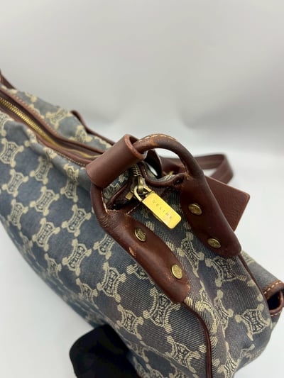 Celine丹寧側背包12