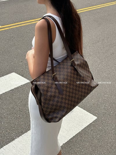 Louis vuitton棋盤格手提包1