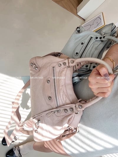 Balenciaga 機車包/寶寶粉1