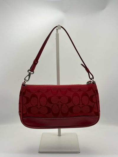 Coach手提包(紅）2