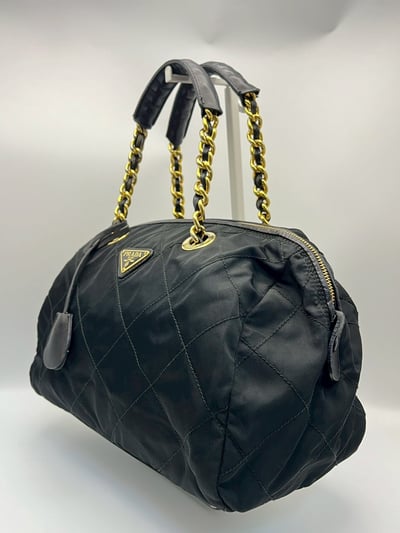 Prada尼龍波士頓包8