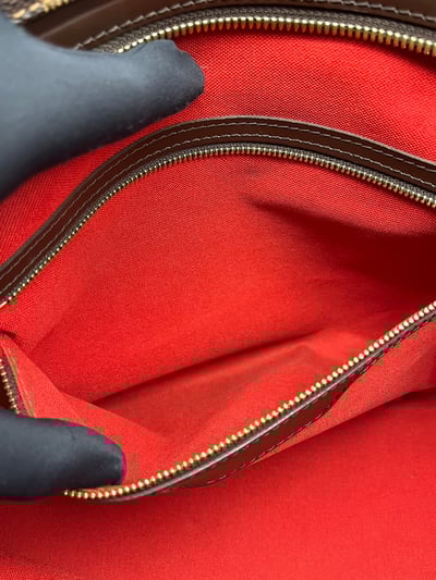 Louis vuitton棋盤格手提包9