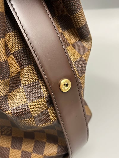 Louis vuitton棋盤格手提包13