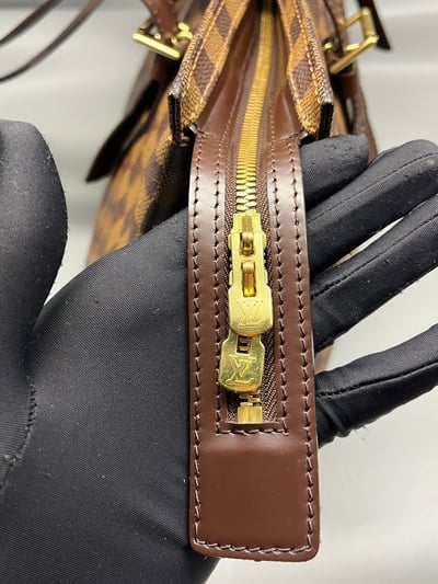 Louis vuitton棋盤格手提包6