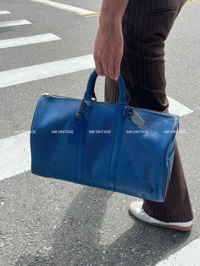 Louis vuitton水波紋旅行袋1