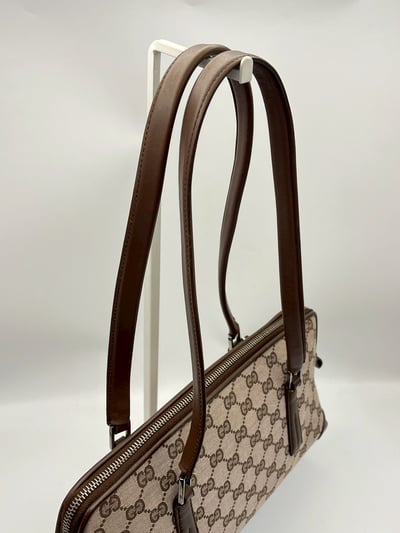 Gucci老花單肩包10