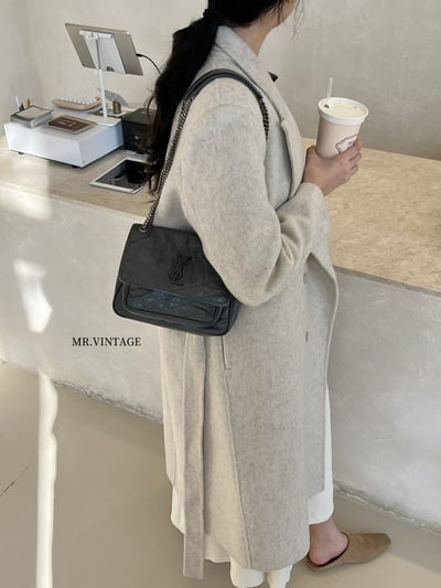 Ysl Niki小號(大象灰)4