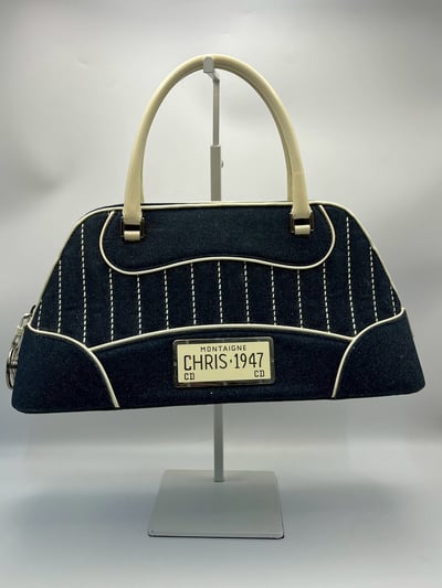 Dior牛仔手提包3