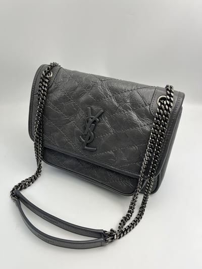 Ysl Niki小號(大象灰)6