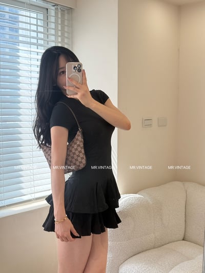 Gucci老花餃子包2