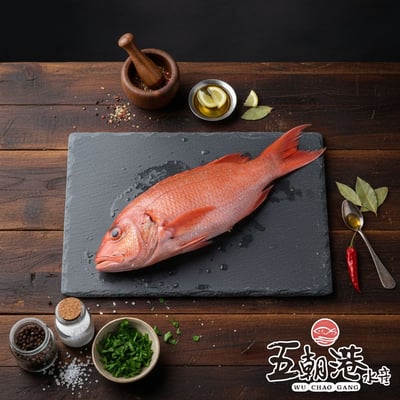 【五朝港水產】紅條魚/珊瑚石斑(6隻優惠組)(300~400g±10%/尾)1