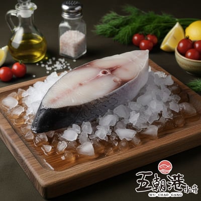 【五朝港水產】(3+3組合優惠)頂級大西洋鮭魚片/海生土魠魚切片3