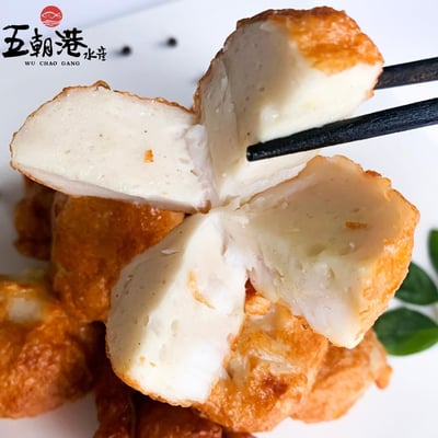 【五朝港水產】(3包組優惠)手工花枝丸2
