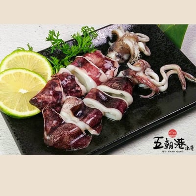 【五朝港水產】野生船凍透抽 #34