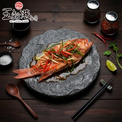 【五朝港水產】紅條魚/珊瑚石斑2