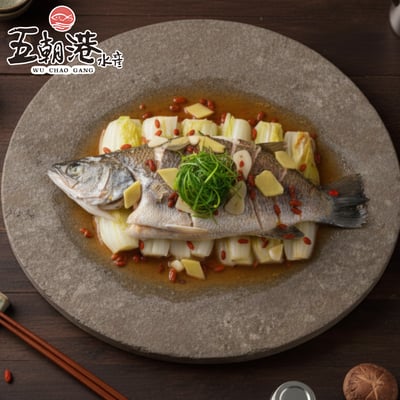 【五朝港水產】台灣鮮凍金目鱸魚2