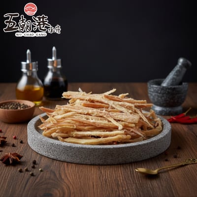 【五朝港水產】左賀香烤魷魚條1