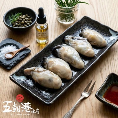 【五朝港水產】韓海極鮮牡蠣肉1