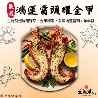 【五朝港水產年菜】鴻運當頭耀金甲1