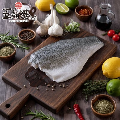 【五朝港水產】(12片優惠組)鮮凍金目鱸魚清肉1