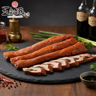【五朝港水產】香蔥脆皮肥腸1