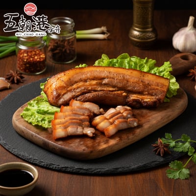 【五朝港水產】經典古早味鹹豬肉1