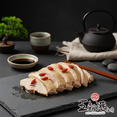 【五朝港水產】花好月釀醉雞腿1