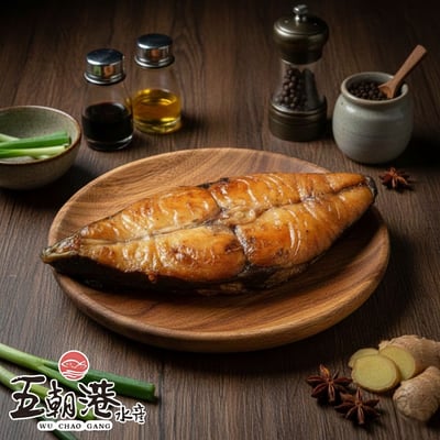 【五朝港水產】(3+3組合優惠)頂級大西洋鮭魚片/海生土魠魚切片4